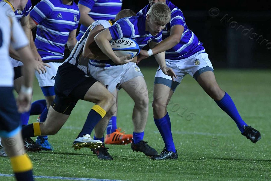 Wheaton Men\'s Rugby vs Mass Maritime.  Photo by Keith Nordstrom